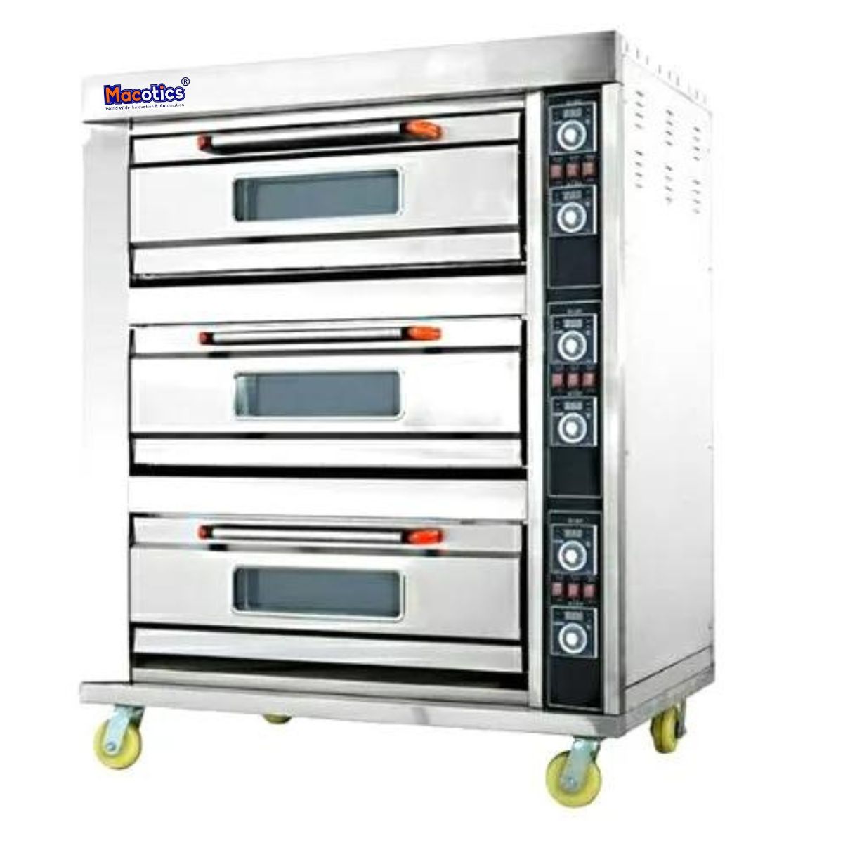 3 Deck 6 Tray Electric Oven